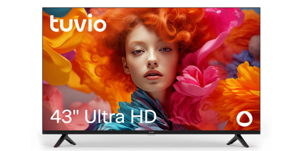 Телевизор на кухню до 30 000: Tuvio TD43UFBHV1