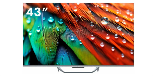 Тонкий телевизор на кухню: Haier 43 Smart TV S4