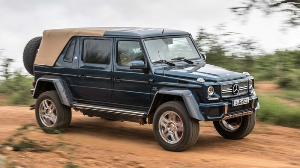 Mercedes-Maybach G650 Landaulet був створений для екзотичних мандрівок/ Фото: kolesa.ru Mercedes-Maybach G650 Landaulet был создан для экзотических путешествий/ Фото: kolesa.ru
