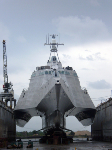 LCS Independence, загальний вигляд корабля/ Фото: wikimedia.org LCS Independence, общий вид корабля/ Фото: wikimedia.org