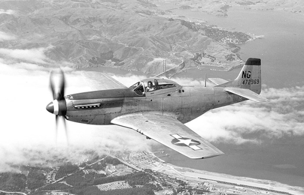 North American P-51D Mustang./ Фото: pinterest.com North American P-51D Mustang./ Фото: pinterest.com