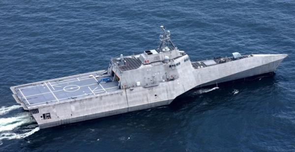 LCS Independence має форму тримарану/ Фото: shipshub.com LCS Independence имеет форму тримарана/ Фото: shipshub.com