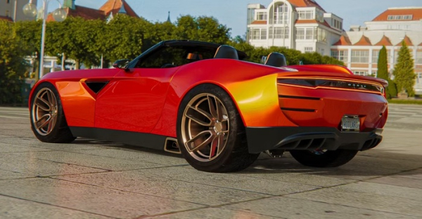Dodge Copperhead, вид ззаду та зліва/ Фото: hotcarsimages.com Dodge Copperhead, вид сзади и слева/ Фото: hotcarsimages.com