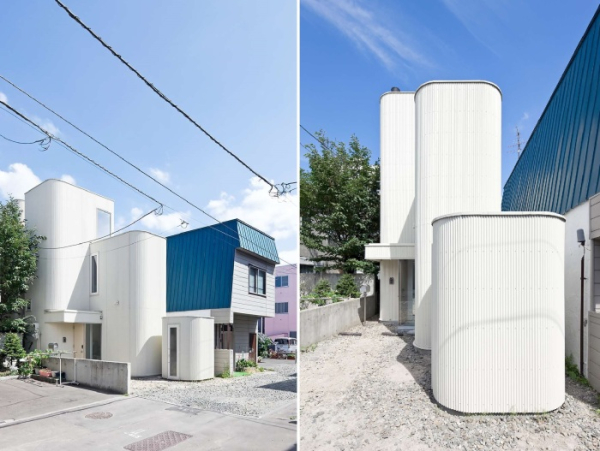 Футуристичний будинок в Саппоро від Дзюна Ігарасі (House of Density, Японія). Футуристический дом в Саппоро от Дзюна Игараси (House of Density, Япония).
