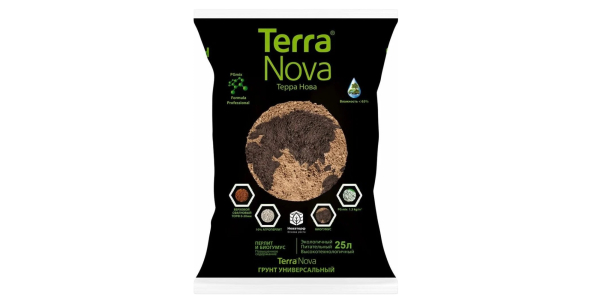 Універсальний ґрунт Terra Nova Лучшие грунты для овощной рассады: грунт универсальный «TERRA NOVA ДОМ, САД»