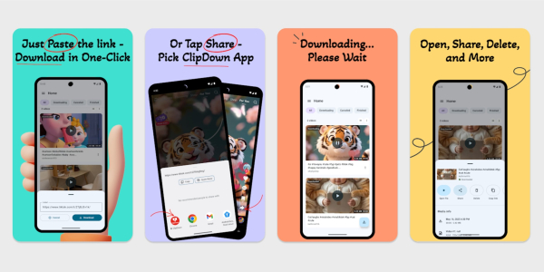 ClipDown Загрузчик видео для Андроид: ClipDown