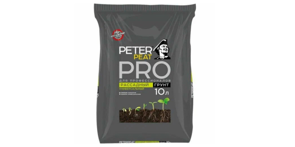 Ґрунт для стимуляції росту розсади Peter Peat Pro Лучшие грунты для рассады в 2025 году: грунт для стимуляции роста рассады Peter Peat Pro