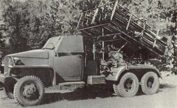 Весною 1944 року у війська пішли установки БМ-31-12. /Фото: topwar.ru. Весной 1944 года в войска пошли установки БМ-31-12. /Фото: topwar.ru.
