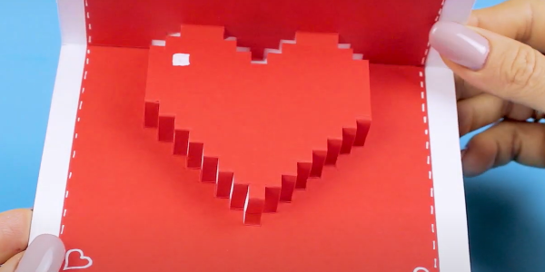 3D-валентинка Как сделать валентинку: 3D-вариант