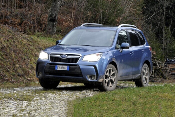 Subaru Forester не боится ни грязи, ни снега