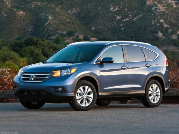 Honda CR-V снабжен энергоемкой подвеской