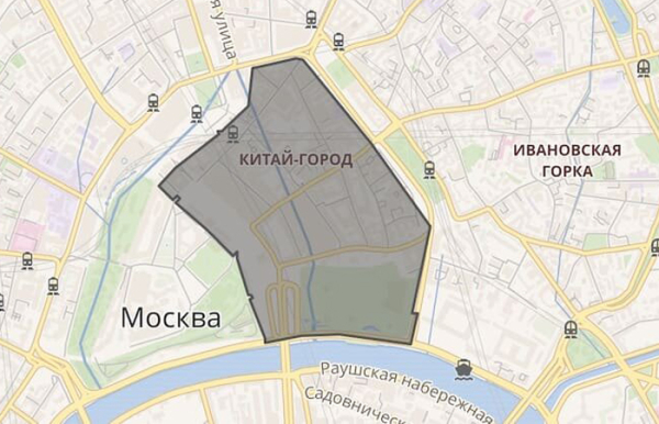 Ходят слухи, что в Китай-городе спрятан клад, который по сей день не нашли.