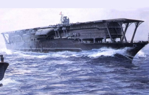 Японский авианосец Akagi