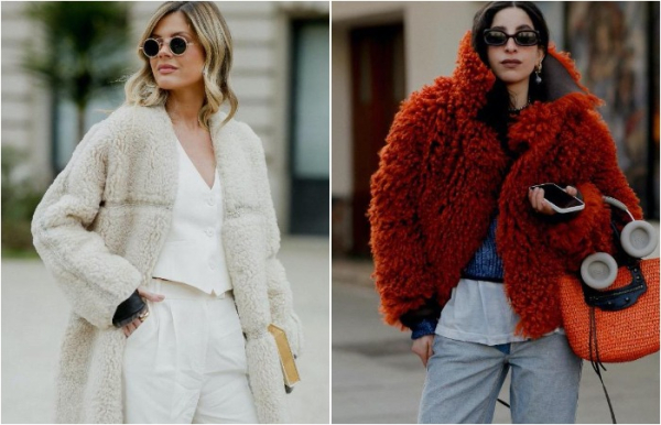 Варіанти стильних шуб зі штучного хутра Варианты стильных шуб из искусственного меха