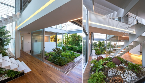 The Garden Houseв впустил в себя природу (Никосия, Кипр).