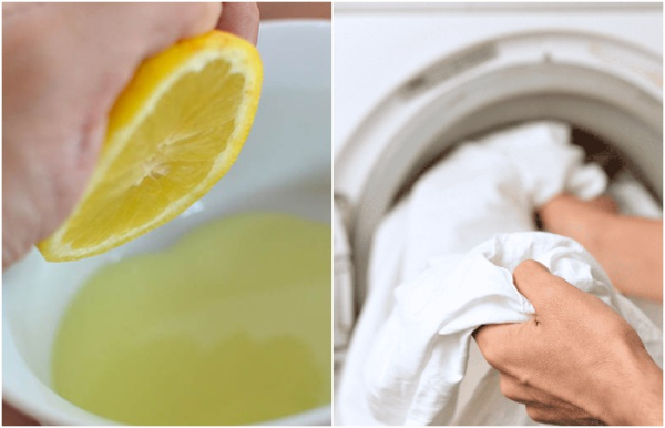 Лимонний сік чудово освітлює тканину. Лимонный сок отлично осветляет ткань