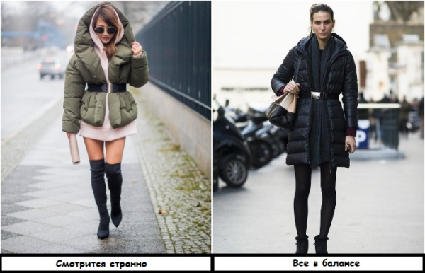 Вибирайте теплі колготки під пуховик Выбирайте теплые колготки под пуховик