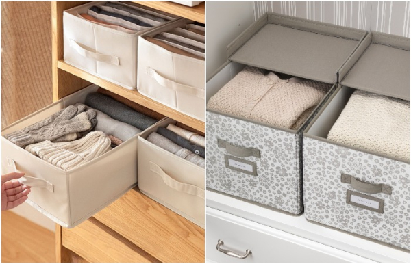 Використовуйте короби з кришкою та без Используйте короба с крышкой и без