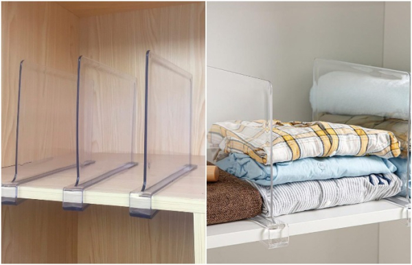 Розділювачі не дають речам падати один на одного Разделители не дают вещам падать друг на друга