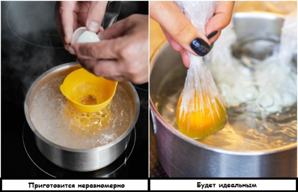 Замість силіконової форми використовуйте харчову плівку Вместо силиконовой формы используйте пищевую пленку