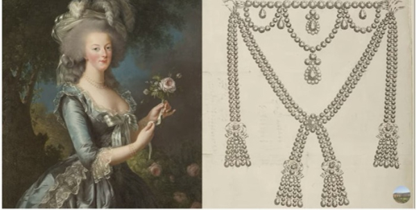 Намисто, що вплинуло на долю Марії-Антуанетти та усієї Франції. Ожерелье, повлиявшее на судьбу Марии-Антуанетты и всей Франции.