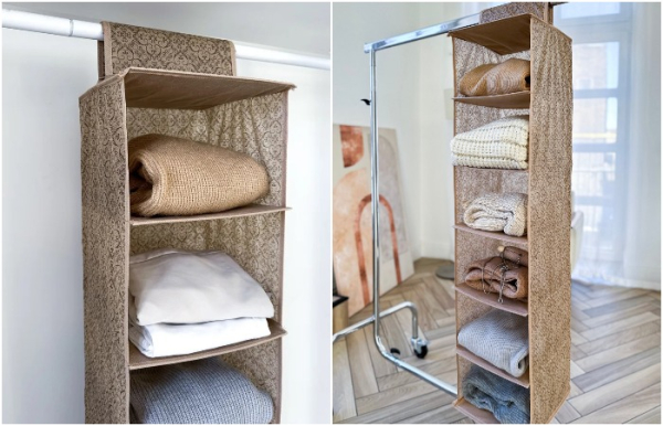 Полиці підходять і для шафи, і для відкритої вішалки Полки подходя и для шкафа, и для открытой вешалки