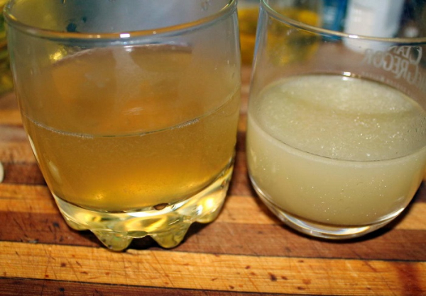 Бульйон помутнів після варіння Бульон помутнел после варки