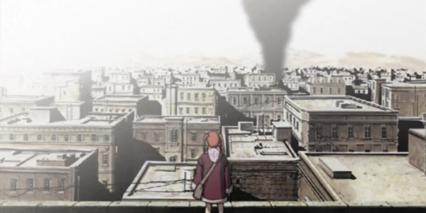 Кадр з аніме «Технолайз» Кадр из аниме «Технолайз»