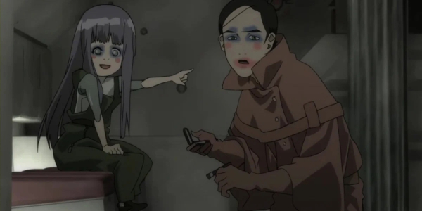 Кадр з аніме «Ерго Проксі» Кадр из аниме «Эрго Прокси»