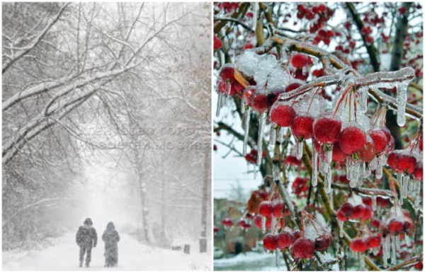 Снег не будет создавать наморозь - это прерогатива ледяного дождя.