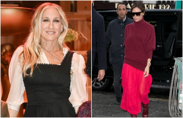 Виктория Бекхэм и Сара Джессика Паркер