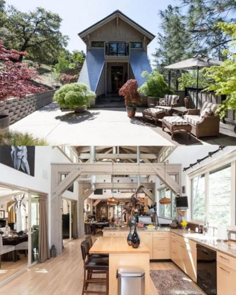 Старый ненужный мост превратили в необычный отель, а теперь там живёт одна семья.