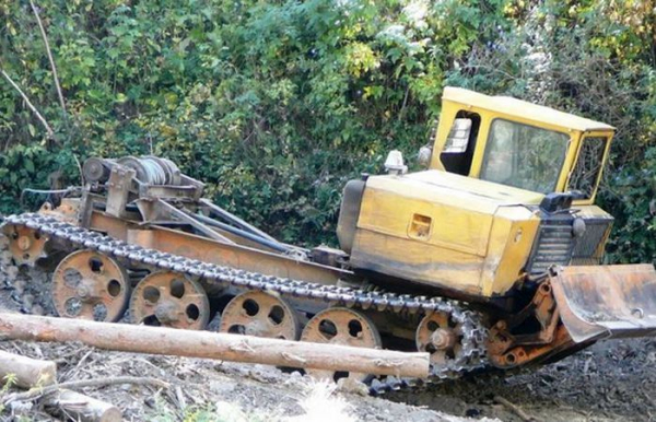 Первый лесной трактор завода. /Фото: ixbt.com. 