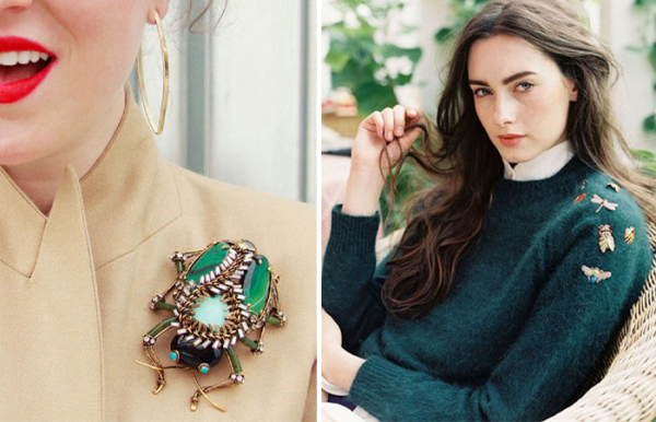 Брошь украсит любую современную одежду. / Фото: almazy-yakutii.ru 