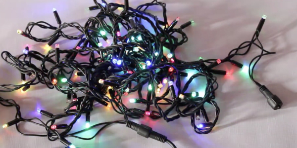 Нитка стрінг-лайт Виды новогодних гирлянд: нить стринг-лайт