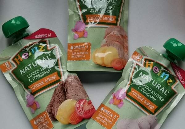 Детское пюре – звезда рациона. / Фото: irecommend.ru