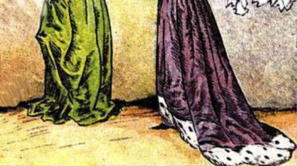 Чем длиннее шлейф, тем богаче дама. / Фото: my.mail.ru 