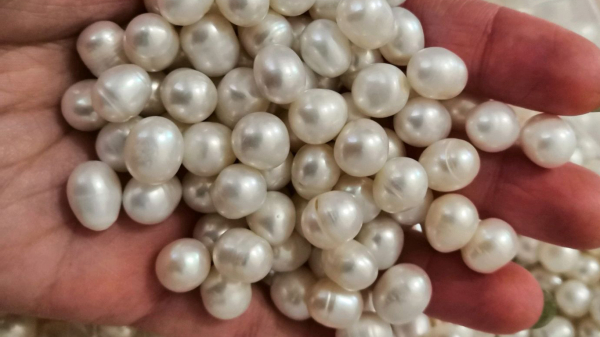 Найдорожчими були скатні перли. / Фото: livemaster.ru Самым дорогим был скатный жемчуг. / Фото: livemaster.ru