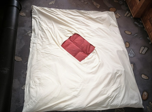 Одеялу нужен был приток воздуха. / Фото: smapse.livejournal.com