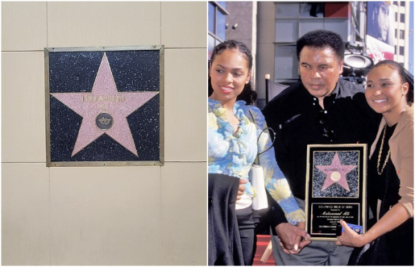 Звезда Мухаммеда Али - исключение из правила. /Фото: en.wikipedia.org, interestingfacts.com