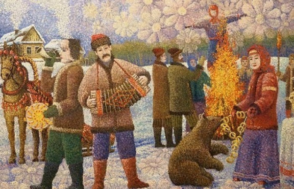 Никаким комам блины не носили.