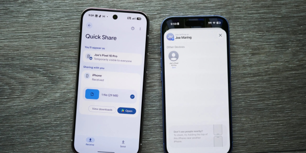 Google розширить підтримку AirDrop на всі Android-смартфони