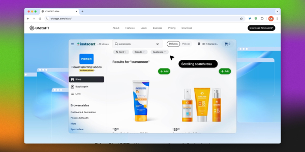Atlas Браузер с ИИ Atlas