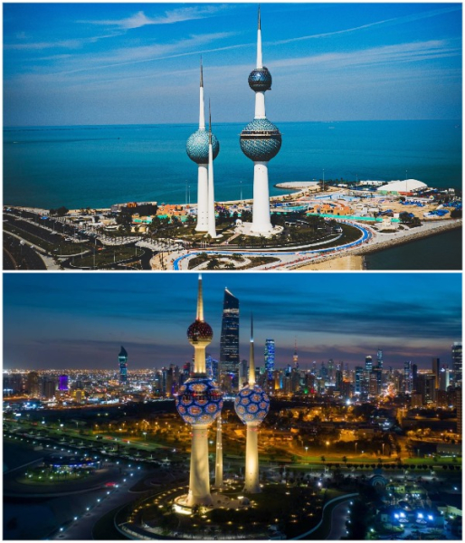 Kuwait Towers – символ модернизации Кувейта.