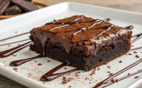 Брауні можна покрити глазур'ю. / Фото: nts-tv.ru Брауни можно покрыть глазурью. / Фото: nts-tv.ru