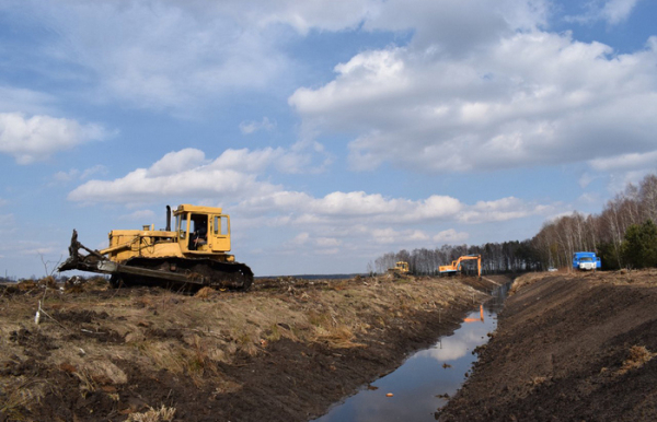 Болота освобождали по сельхозугодия. /Фото: gp.by. 
