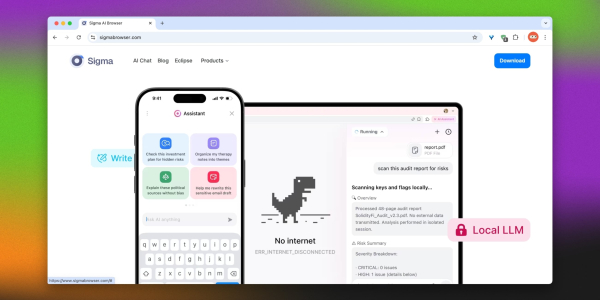 Sigma AI Browser Sigma AI Browser