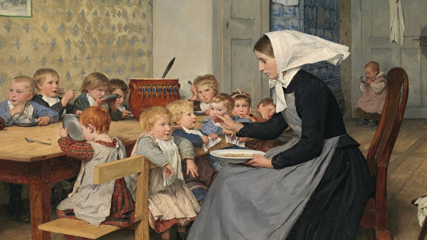 Вручение брюк приравнивалось к торжеству. / Фото: uk.wikipedia.org 