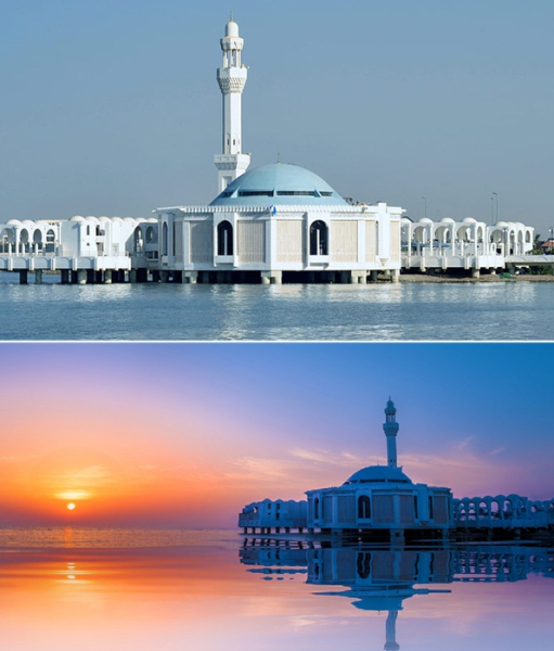 Плавучая мечеть в Джидде.