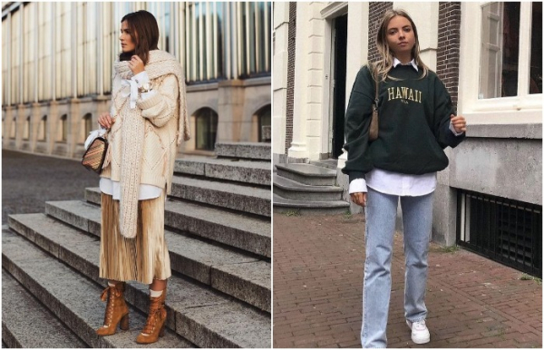 Вещи должны быть разной длины